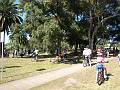 (Sydney, Five Dock), Sydney Spring Cycle 08. Five Dock Park. Unoffical rest stop. In previous years this was an offical rest stop. Regular riders stopped anyway.
