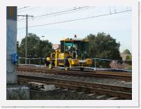 pict4517 * Between Carlton and Alawah. The machines following the track train. This machine looks like a 'spot tamper' * 2560 x 1920 * (2.42MB)