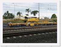 pict4520 * Between Hustville and Alawah - The crane on the rail transporter/recovery train. * 2560 x 1920 * (2.65MB)