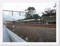 pict4549 * Carlton - Kogarah side. The line up on the spoil train. The tail end of the track laying train is also in view. * 2560 x 1920 * (2.27MB)