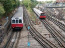 pict1967 * Europe, Britain, London, Acton. Picadilly and District line trains. * 2560 x 1920 * (3.6MB)