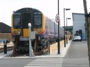 pict1995 * Europe, Britain, Southampton, Northam, new train depot and new train * 2560 x 1920 * (1.94MB)