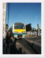 pict5529 * (Great Britain, Frinton), Frinton crossing. Class 321 EMU from Walton on the Naze. * 1920 x 2560 * (791KB)