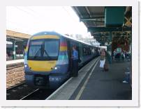 pict5580 * (Great Britain, Ipswich), Ipswich station. The 170 we got to Ipswich. The 2nd car had no power and thus no air conditioning so was stifling. We moved to another car. * 2560 x 1920 * (2.01MB)