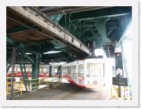 pict4999 * (Germany, Wuppertal), Schwebebahn - Vohwinkel, train turning around on the terminal loop. * 2560 x 1920 * (2.27MB)