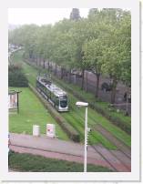 pict5321 * (Holland, Rotterdam), Maashaven. - Tram route 2 passing under the elavated metro station. * 1920 x 2560 * (967KB)