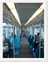 pict5323 * (Holland, Rotterdam), Inside one of the newer type of metro car. Note the basic hard seating. * 1920 x 2560 * (758KB)