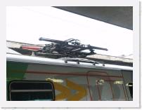 pict6984 * (Italy, Roma), Stazione Termini. ETR 450 Pendolino tilting train. The pantograph needs to stay centred while the body tilts under it. * 2560 x 1920 * (1.51MB)