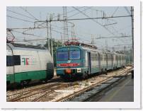 pict6531 * (Italy, Ferrara), Ferrara Station. Our train from Ravenna, a 4 car EMU set, stabled waiting for it's next job. * 2560 x 1920 * (2.36MB)