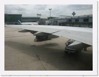 pict4855 * (Singapore), Changi Airport. Fuel pumper still under our plane and we have boarded. * 2560 x 1920 * (1.84MB)