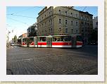 P9040270 * (Czech Republic, Prague, Praha 7), Tram turning out of Délnická into Komunardů southwards. * (Czech Republic, Prague, Praha 7), Tram turning out of Délnická into Komunardů southwards. * 3648 x 2736 * (2.3MB)