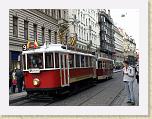 P9080597 * (Czech Republic, Prague, Praha 1), Vintage tram in Vodičkova. * (Czech Republic, Prague, Praha 1), Vintage tram in Vodičkova. * 3648 x 2736 * (2.5MB)