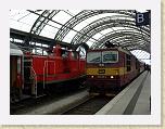 P9090633 * (Germany, Dresden), Dresden Hauptbahnhof. Our locomotive from Prague. * (Germany, Dresden), Dresden Hauptbahnhof. Our locomotive from Prague. * 3648 x 2736 * (2.45MB)