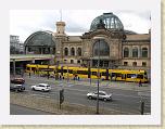 P9090640 * (Germany, Dresden), Dresden Hauptbahnhof. Super long Flexity tram. * (Germany, Dresden), Dresden Hauptbahnhof. Super long Flexity tram. * 3648 x 2736 * (2.44MB)