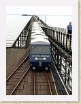 P9010130 * (England, Southend), Southend Pier. A train about to enter the shoreside station. * (England, Southend), Southend Pier. A train about to enter the shoreside station. * 3648 x 2736 * (2.34MB)