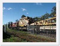 pict4613 * Thirmere museum. The 'breakdown train' waits it's next turn in the siding along side the museum. * 2560 x 1920 * (2.95MB)