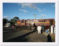 pict4647 * Thirlmere. The LL53 breakdown train in the Thirlmere loop. The passenger  car is still unloading, the Sydney end is fouling the level crossing. * 2560 x 1920 * (2.17MB)